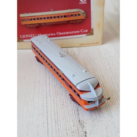 Hallmark Lionel Hiawatha observation car 2004 ornament train Xmas - Picture 5 of 8